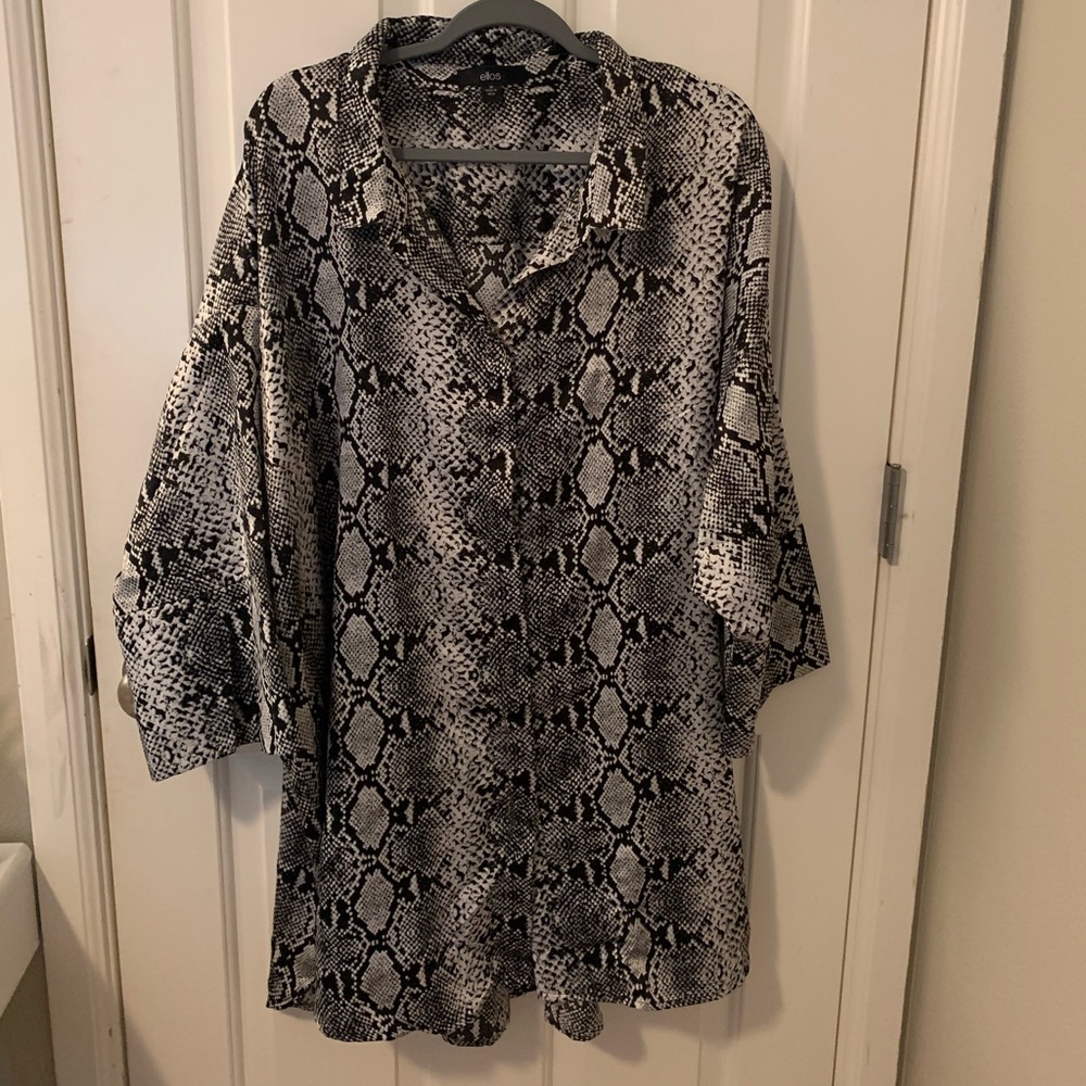 Ellos Snakeskin Tunic